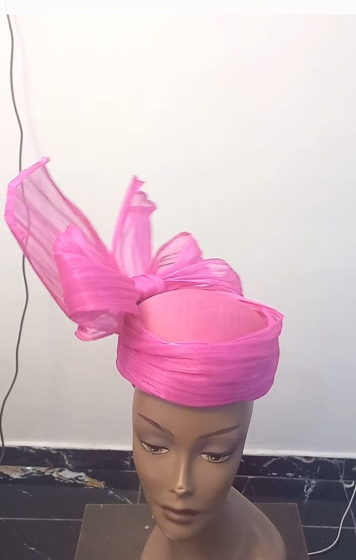 Pink Fascinator