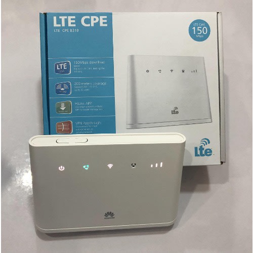 B311As-853 SuperFast 4G LTE Indoor CPE Router With 4 LAN Port For All Networks