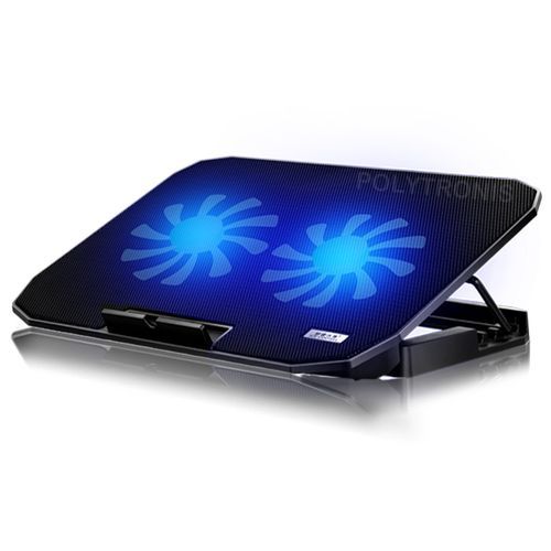 Cooling Pad Adjustable Laptop Stand + Powerful Coolers