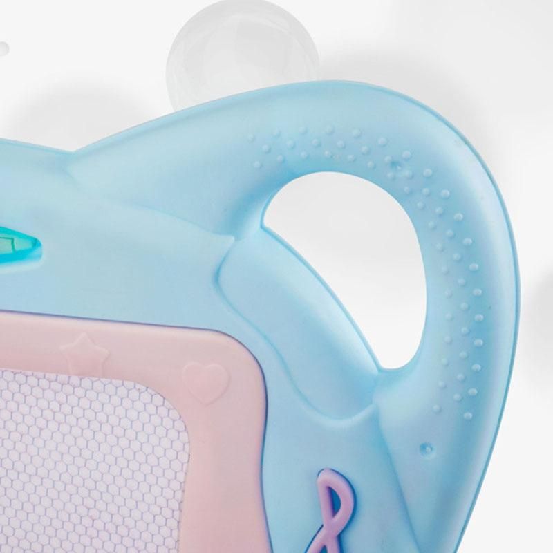 Children's Magnetic Drawing Board, Color Graffiti Board, Rewritable Sketch Pad, with Seal, Magnetic Pen, Children's Toddler Boy and Girl Toys, Writing and Painting,Pink