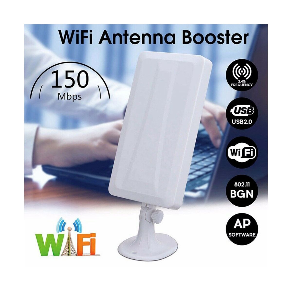 Long Range 150Mbps WiFi Extender Wireless Outdoor Router