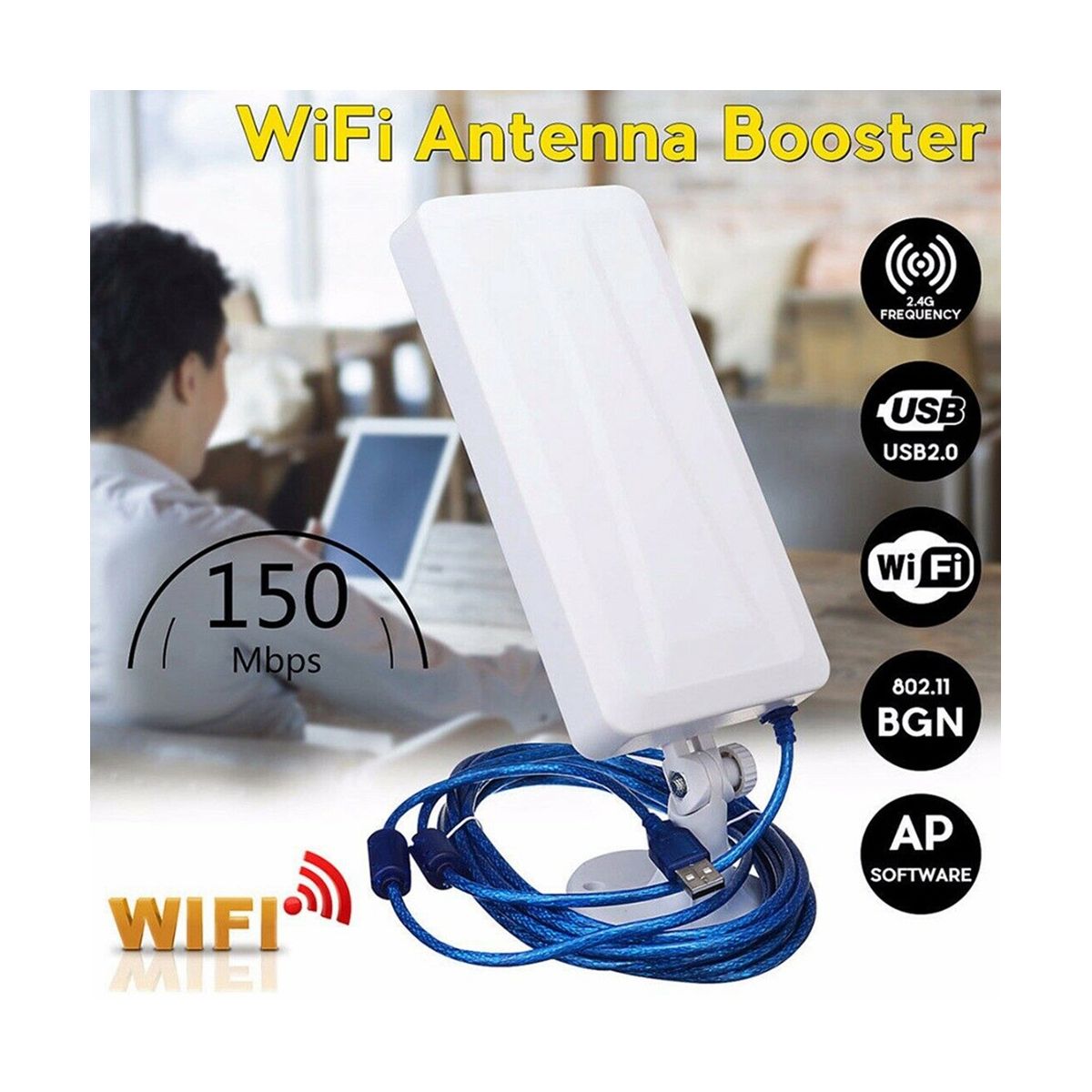 Long Range 150Mbps WiFi Extender Wireless Outdoor Router