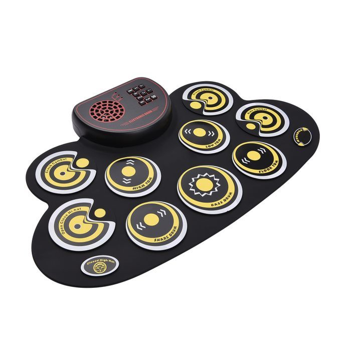 Muslady Portable Roll-up Electronic Drum Pad Silicon
