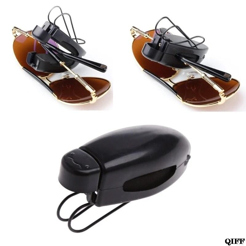 Car Auto Sun Visor Clip Holder For Reading Glasses Sunglasses Eyeglass Card May06