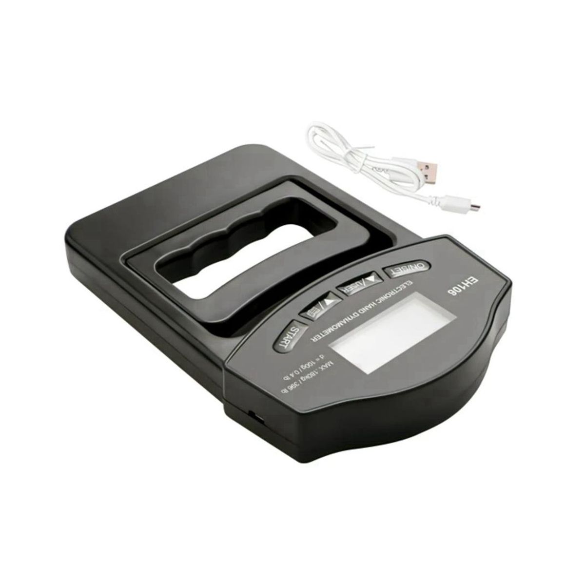 Grip Strength Tester396Lbs180Kg Digital Hand Dynamometer Grip Strength Meter USB LCD Screen Hand Grip Dynamometer