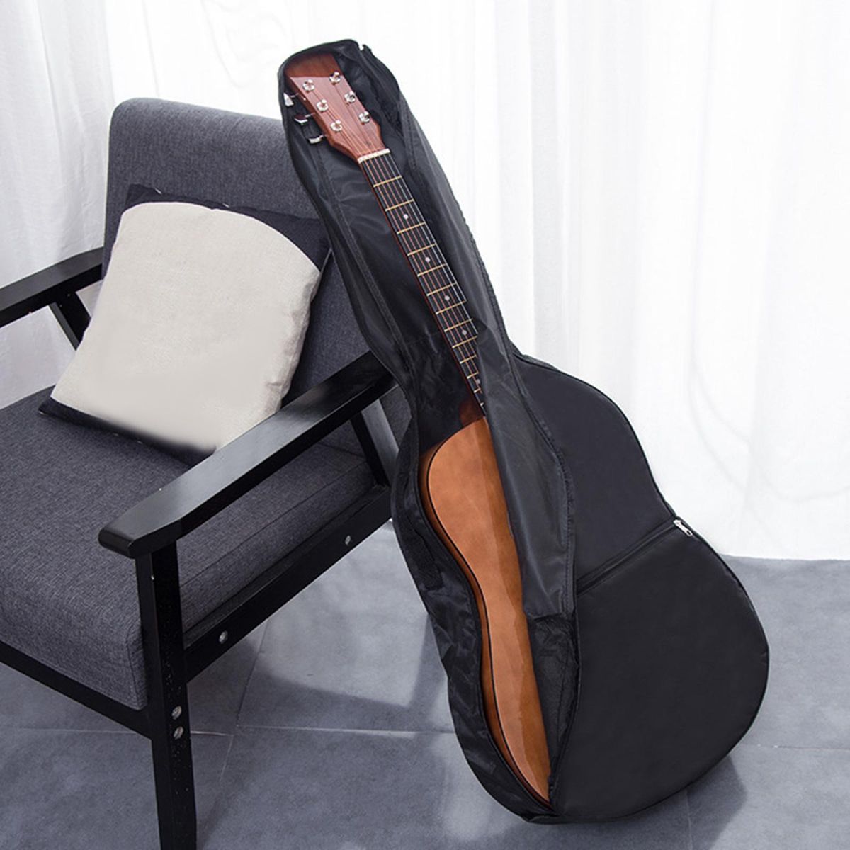 Acoustic Guitar Bag 41 Inch Water Proof Shockproof For Documents Books