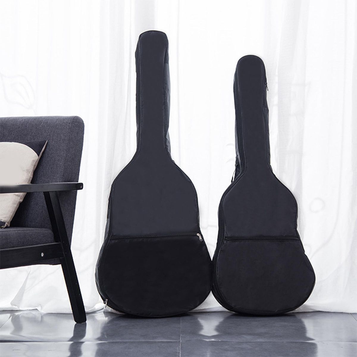 Acoustic Guitar Bag 41 Inch Water Proof Shockproof For Documents Books