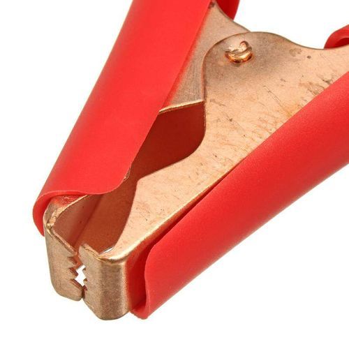 Car Alligator Clips Clamps Crocodile Clip Copper Plating Product 100A Red+Black