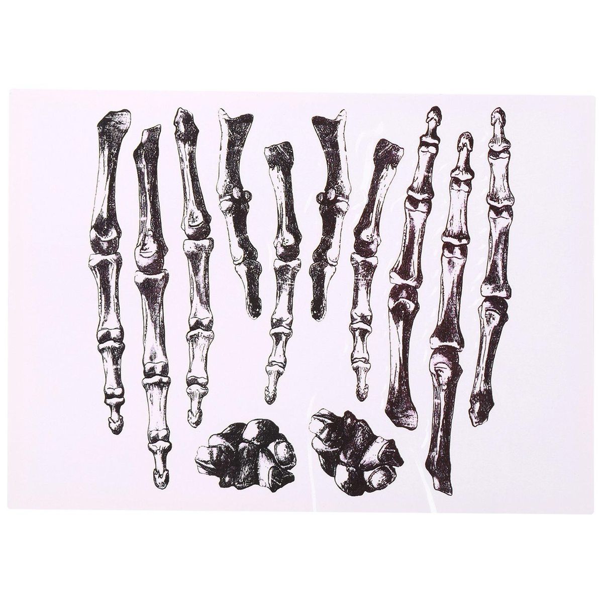 6Pcs/Set Halloween Scars Stickers Funny Waterproof