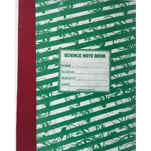 Science Graph Notebook - Hardcover - 60 Leaves - 24cm x 18cm