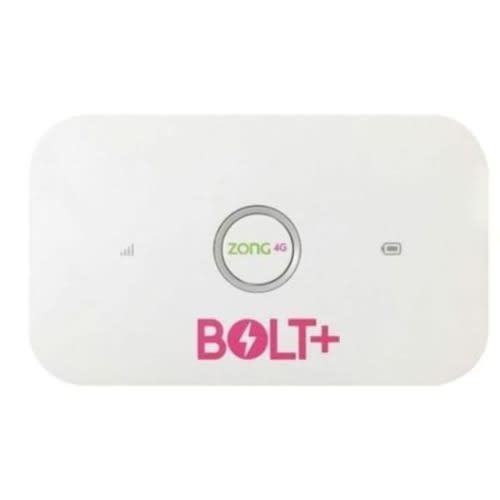 Zte Bolt+ 4g Lte Pocket Mobile Wifi Router For Most Networks - White