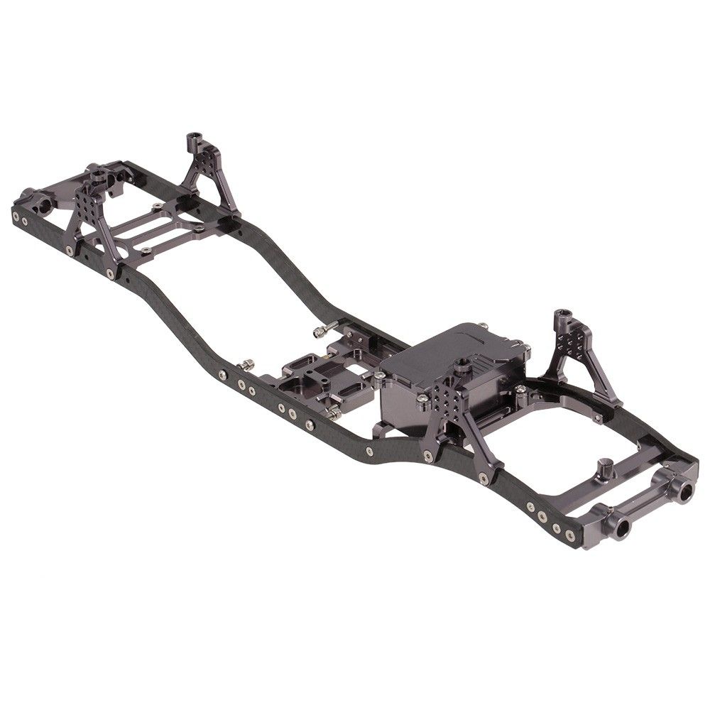 Carbon Fiber And Metal Chassis Frame Girder RC Car Frame For