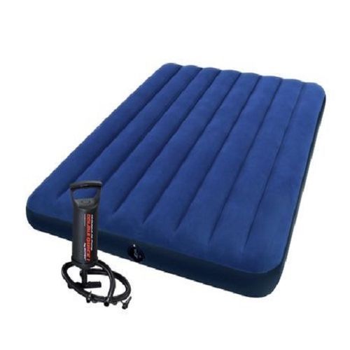Double Inflatable Airbed With Pump