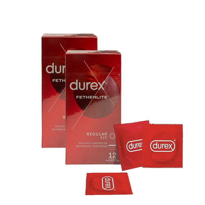 Fetherlite Twin Pack Great Sensitivity Condoms