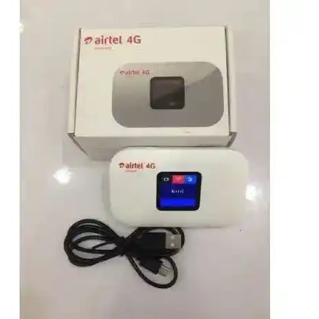 Zte Vida Airtel 4g Lte Mifi Wifi Internet Router + Free 25gb Data