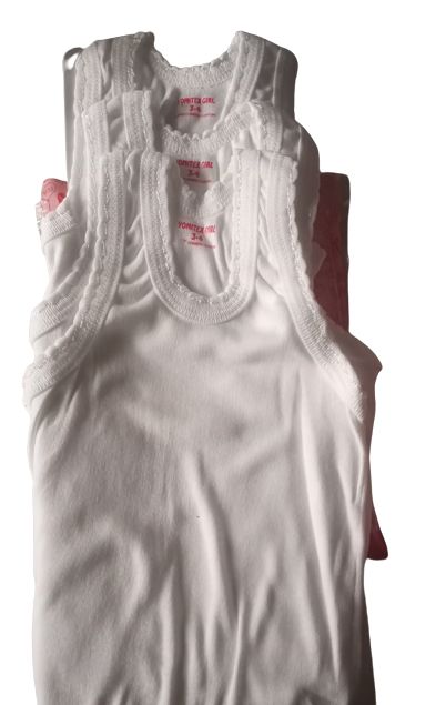 GIRLS COTTON SINGLET