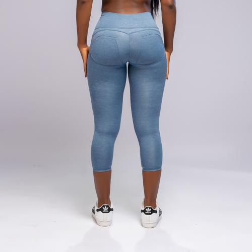 Zuri Female Fitness Leggings - Blue