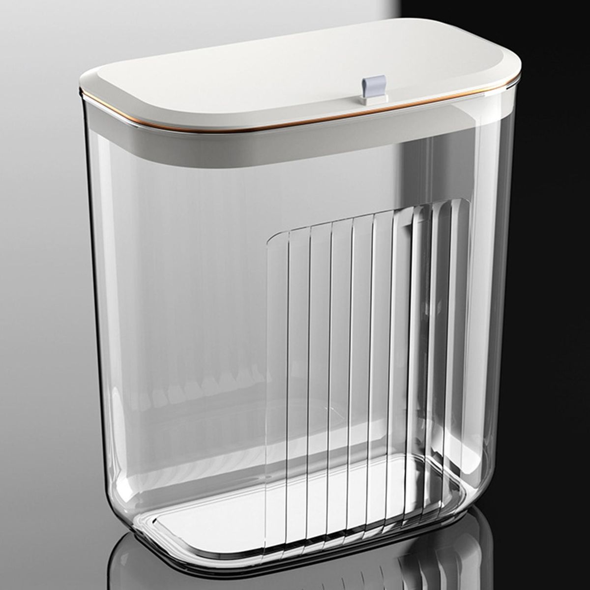 Storage Basket Bathroom Shower Laundry Storage Basket Transparent