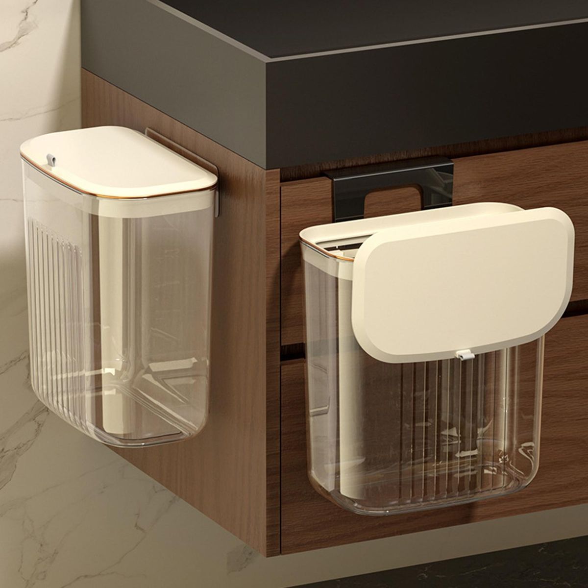 Storage Basket Bathroom Shower Laundry Storage Basket Transparent