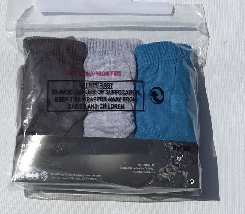 3 Pack Boys Briefs