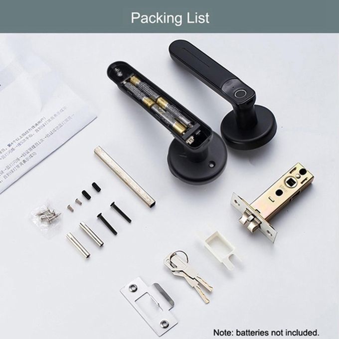 Mini Fingerprint Door Lock Smart Touch Lock For Home Bedroom Office
