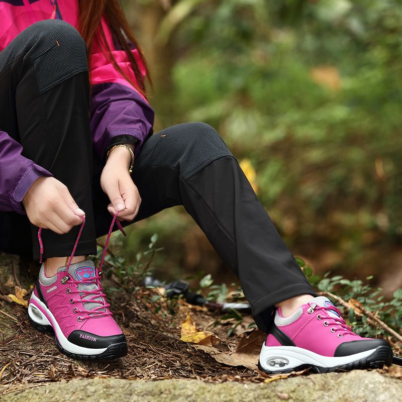 Women Outdoor Anti Slip Hiking Shoes Sports Trainers