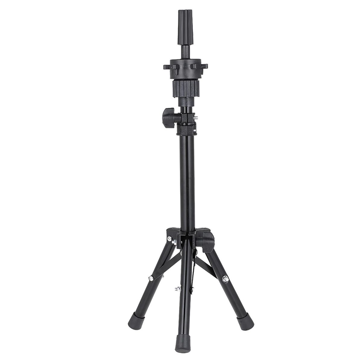 Bestauty Mini Adjustable Hairdressing Tripod False Head Holder Hairdresser Training Head False Head Table Stand Hair Wig Mold Clamp