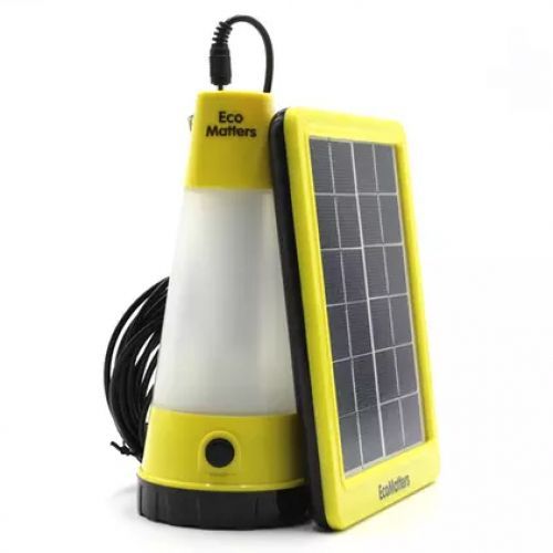Solar Powered Lantern And Flashlight, USB Phone Charger