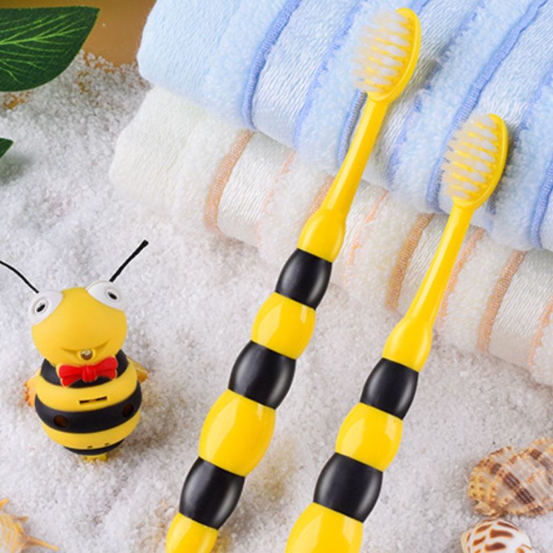 Children's Toothbrush Children's Tooth Cleaning Soft-Bristle Toothbrush