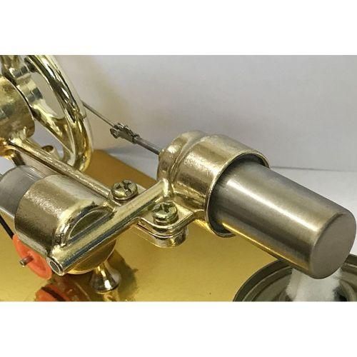 Mini Hot Air Stiing Engine Motor Model Stream
