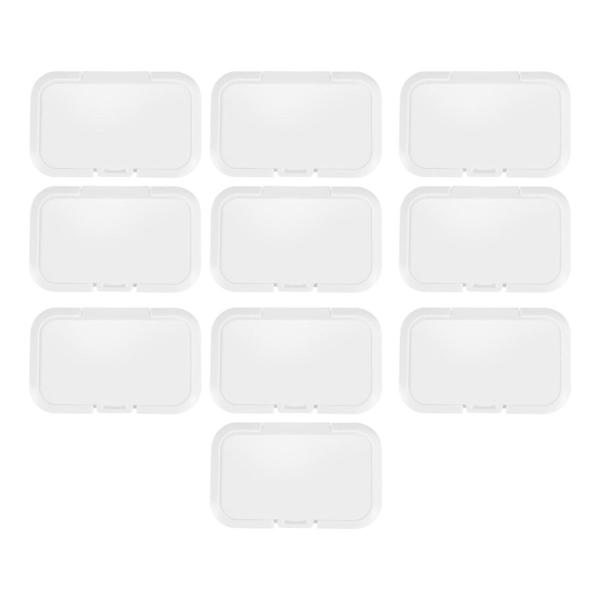 10Pcs Reusable Baby Wipes Lid Baby Wet Wipes Cover Wet Paper