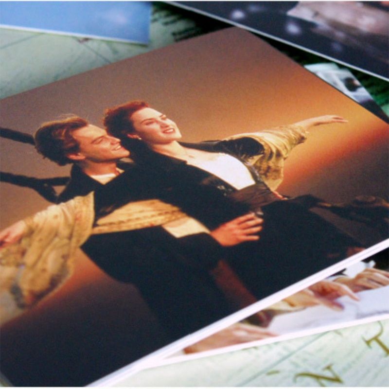 30 Pcs Set Classic Movie Titanic Postcard Love Story