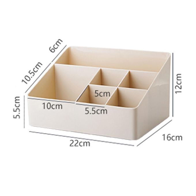 Girl Dresser Box Home Vanity Organizers Skincare Apricot Color