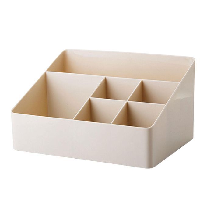 Girl Dresser Box Home Vanity Organizers Skincare Apricot Color