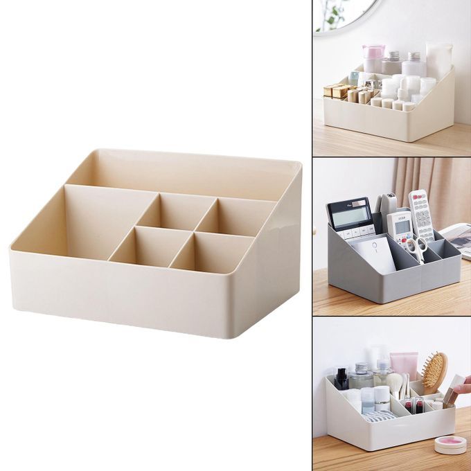 Girl Dresser Box Home Vanity Organizers Skincare Apricot Color