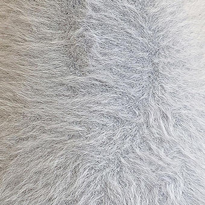 Bucket Hat Fluffy Chill-proof Light-weight Solid Color-Grey
