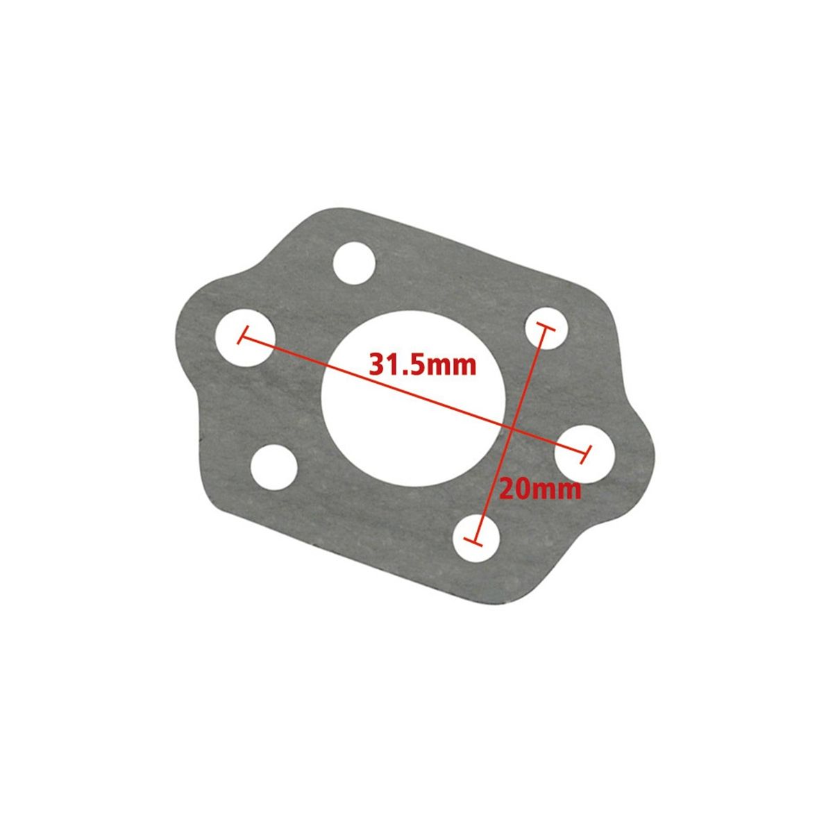 20Pcs Carburetor Gasket of Chain Saw is Suitable for