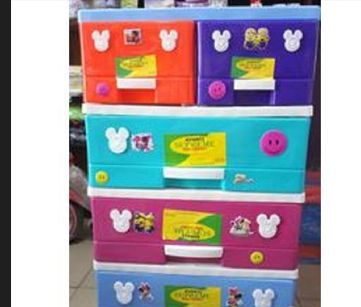 Wardrobe, Baby/Kids Cabinet Plastic Drawer Avanti