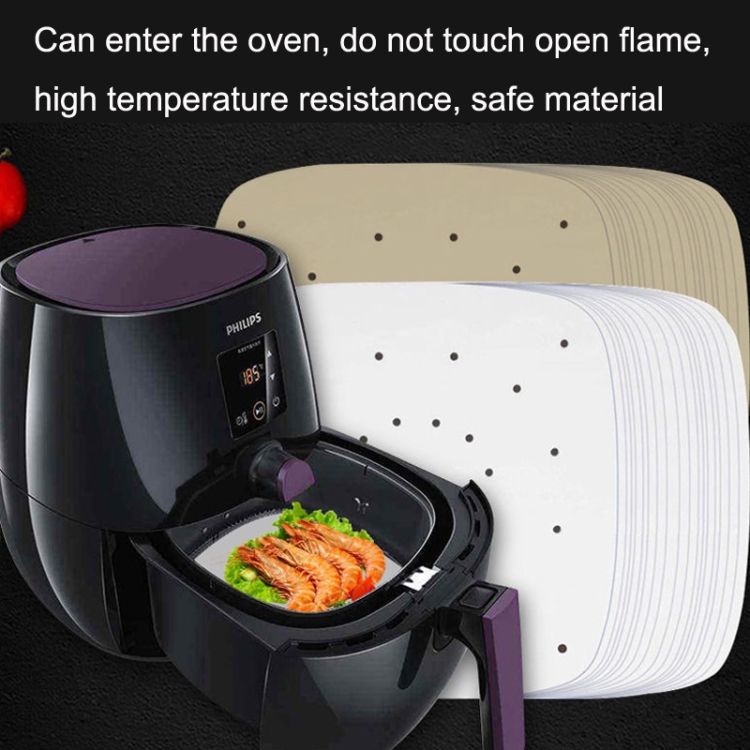 Baking Mat 3 Sets Grilled Meat Paper, Style: Round With Hole (16cm)
