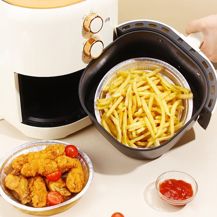 Baking Mat 50 PCS / Set Air Fryer Tin Paper , Specification: 8 Inch