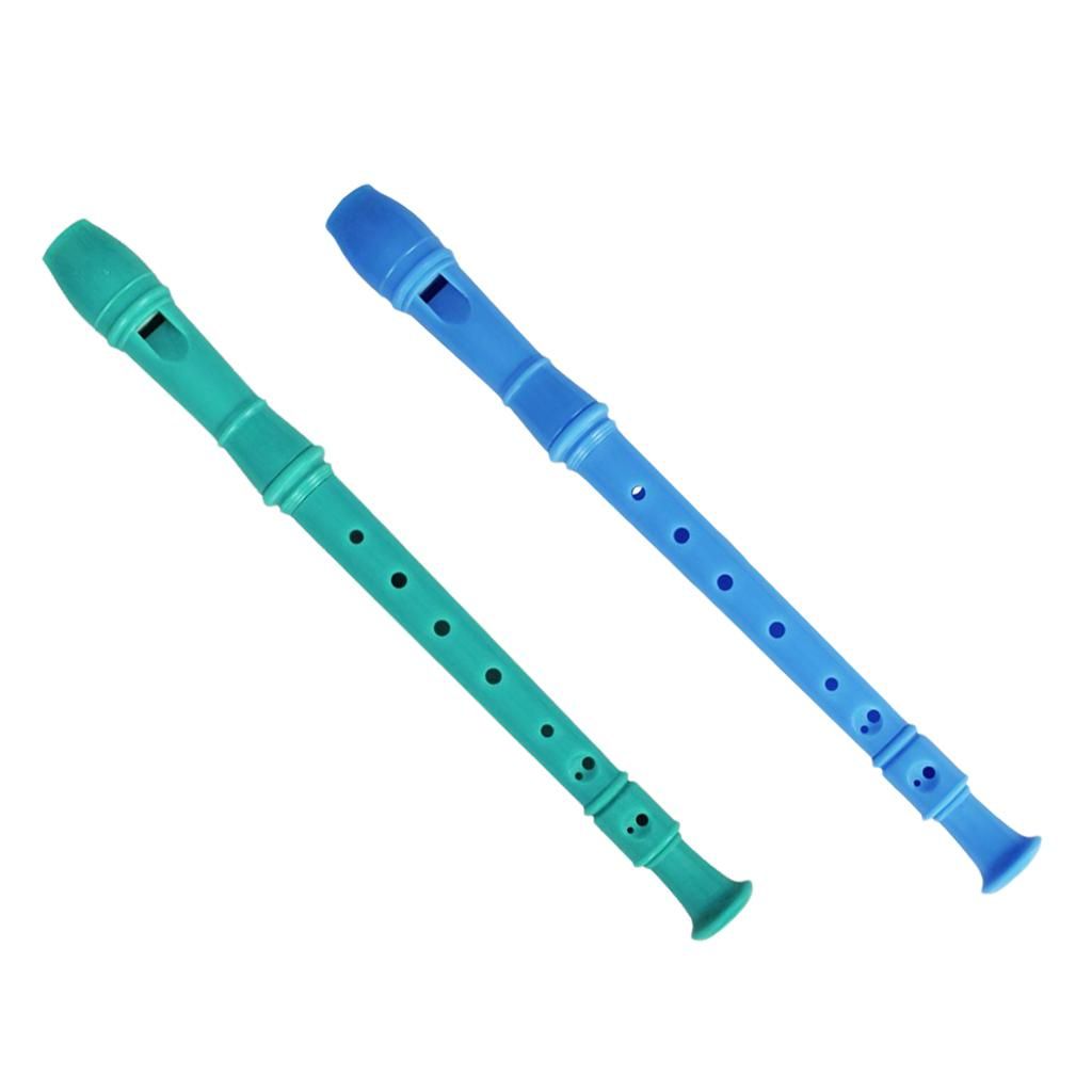 8 Holes Alto Detachable Clarinet Flute  Flute W/Case Blue
