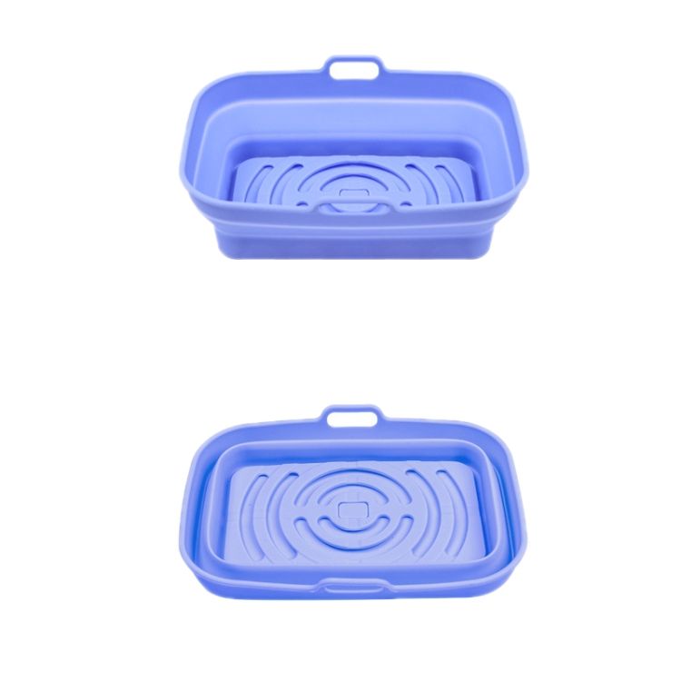 Baking Mat 2pcs Air Fryer Mat Baking Tray, Specification: Rectangular B