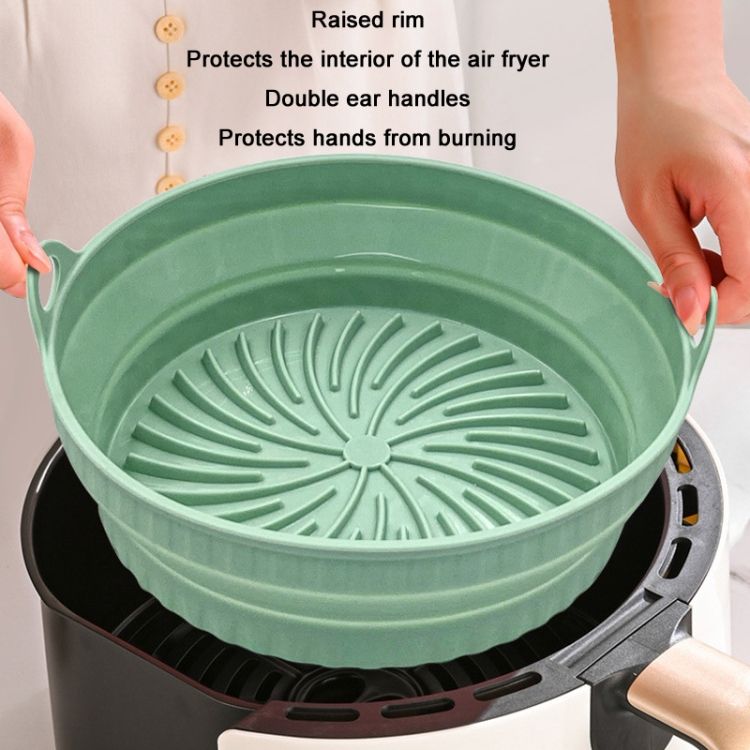 Baking Mat 2pcs Air Fryer Mat Baking Tray, Specification: Rectangular B