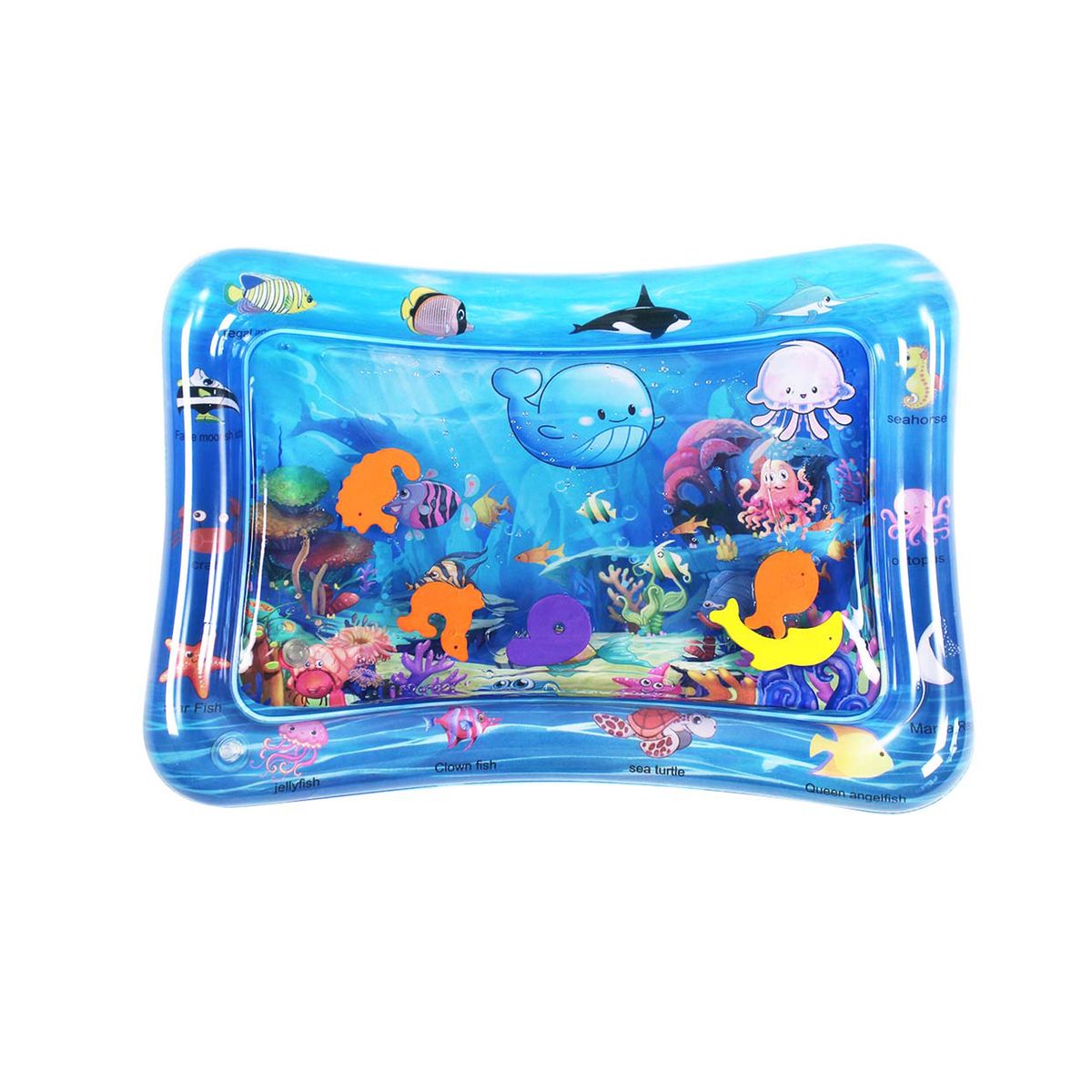 Inflatable Baby Water Mat Infant Tummy Time Playmat Toddler