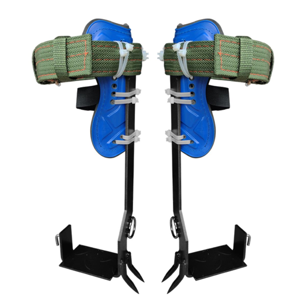 2 Gears Tree Climbing Spikes Set Adjustable Safety Belt