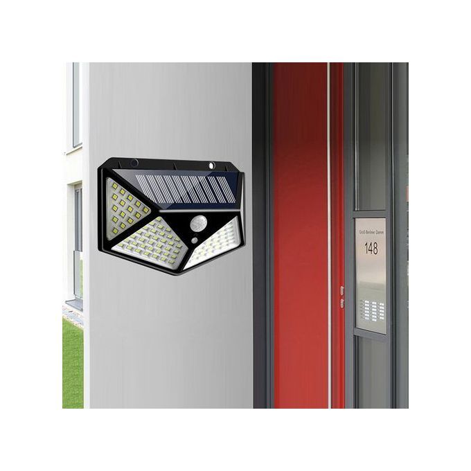 Floodlight Outdoor Solar Home Security Wall Light Camera