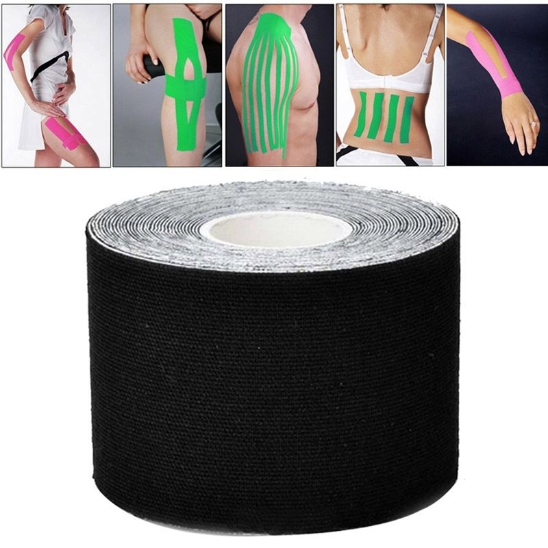 5M Waterproof Kinesiology Tape Sports Muscles Care Therapeutic Bandage Width: 5cm