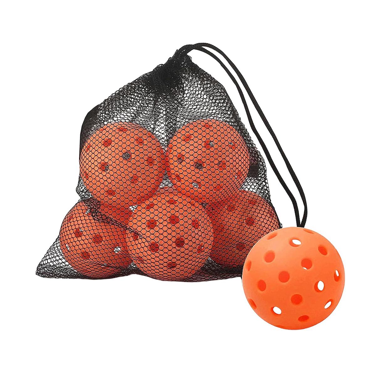 Outdoor Pickleballs Pickleball Net Tournament Orange