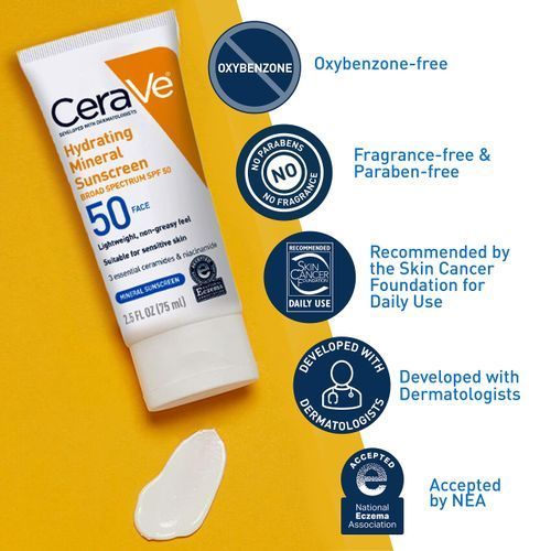Hydrating Sunscreen Face Lotion SPF 50