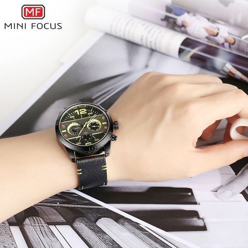 Top Luxury Brand Watch Famous Fashion Sports Cool Men Quartz Watches Waterproof Wristwatch For Male Yellow